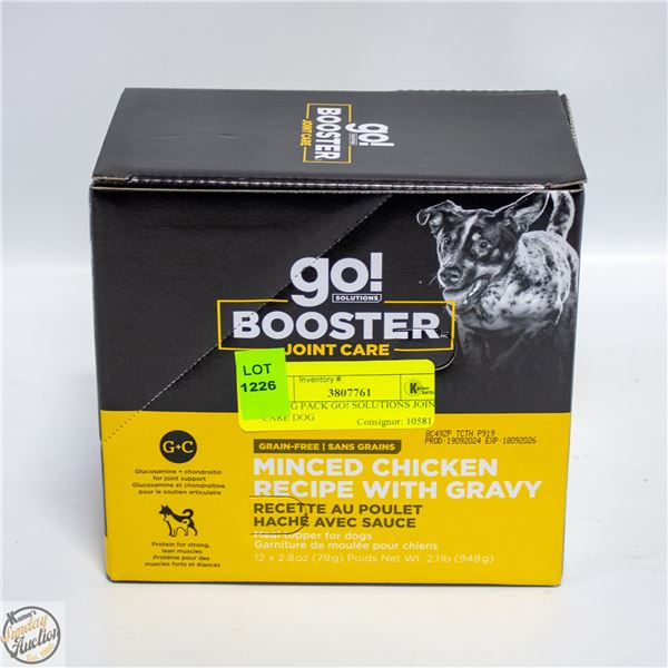 12X79G PACK GO! SOLUTIONS JOINT CARE DOG