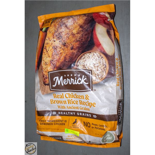 25LB MERRICK ADULT DOG FOOD CHICKEN