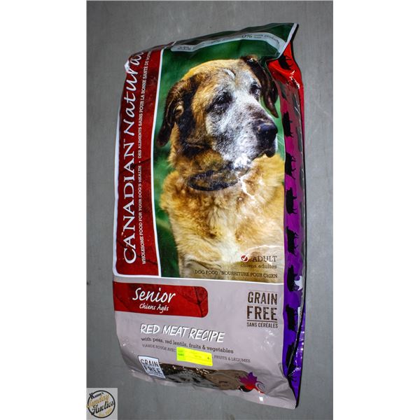 24LB CANADIAN NATURALS SENIOR DOG FOOD