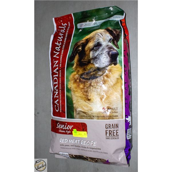 24LB CANADIAN NATURALS SENIOR DOG FOOD