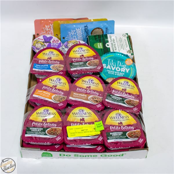 20 PIECE SMALL BREED WET DOG FOOD