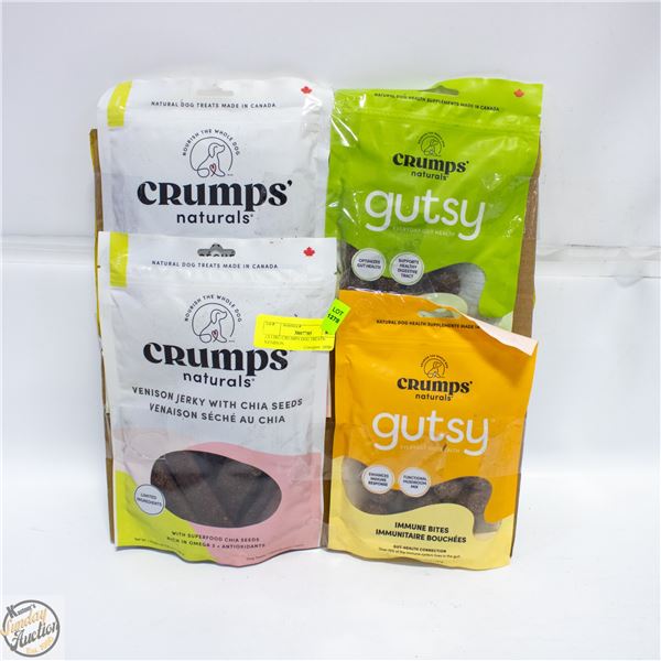 2X158G CRUMPS DOG TREATS- VENISON