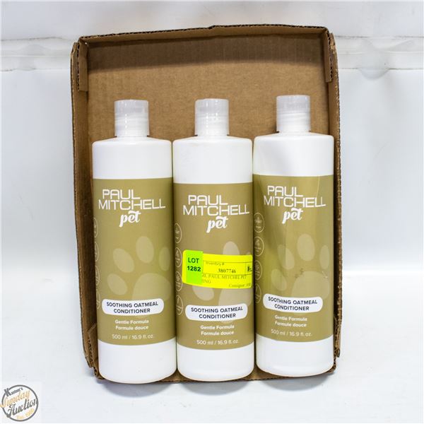 3X500ML PAUL MITCHEL PET SOOTHING
