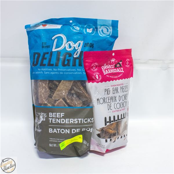 600G DOG DELIGHTS BEEF TENDERSTICKS