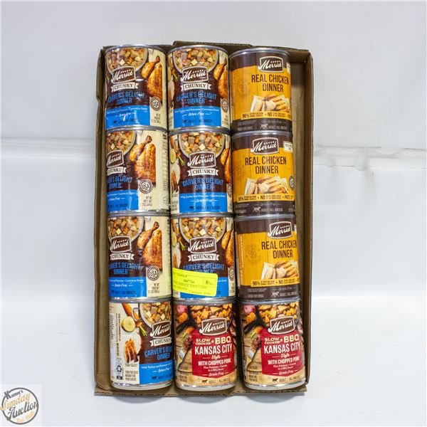 12X360G MERRICK ADULT DOG FOOD VARIETIES