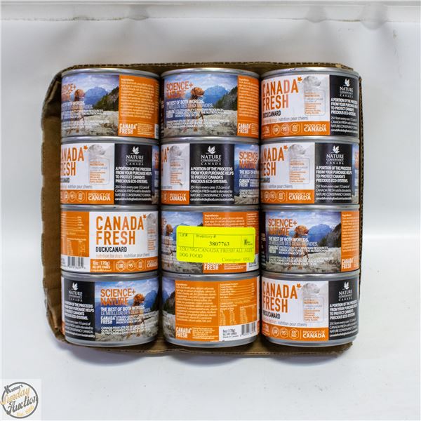 12X170G CANADA FRESH ALL AGES DOG FOOD