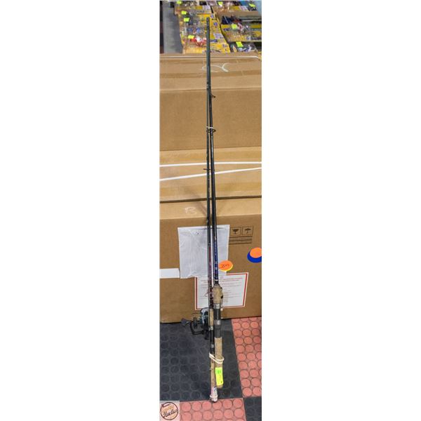 2 FISHING RODS AND REELS