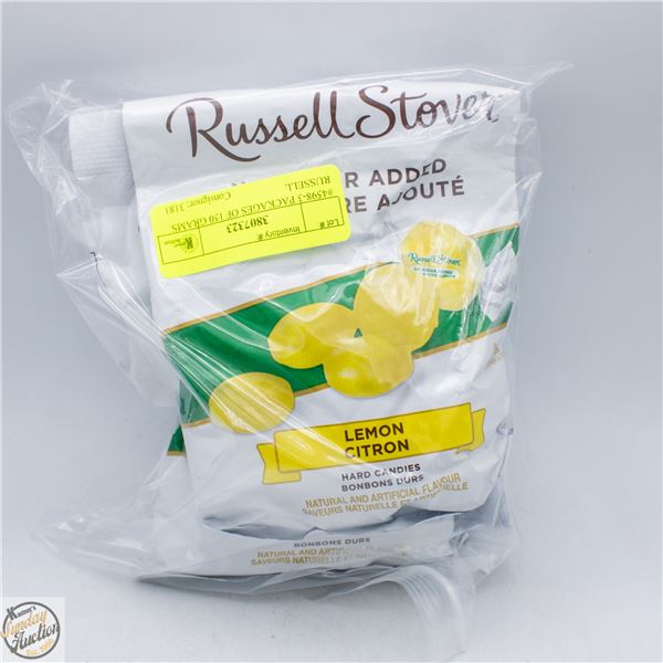 #4598-3 PACKAGES OF 150 GRAMS RUSSELL