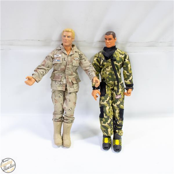 2 ACTION MEN (12”)