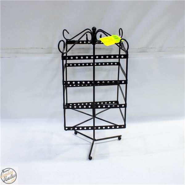 BLACK EARRING DISPLAY STAND