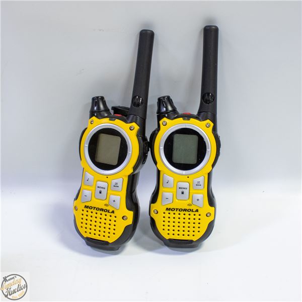 MOTOROLA 2-WAY WALKIE TALKIES TESTED