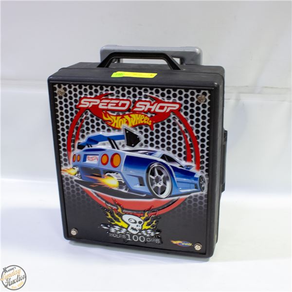 HOT WHEELS PULL ALONG CARRY CASE