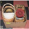 Image 1 : BASKETS- BOX LOT ASSORTED
