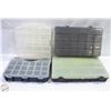 Image 1 : 4 SECTIONED FISHING TACKLE BOXES