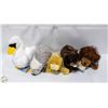 Image 1 : 5 NEW OLD STOCK WEBKINS STUFFIES WITH ONLINE CODES