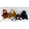 Image 1 : 5 NEW OLD STOCK WEBKINS STUFFIES WITH ONLINE CODES