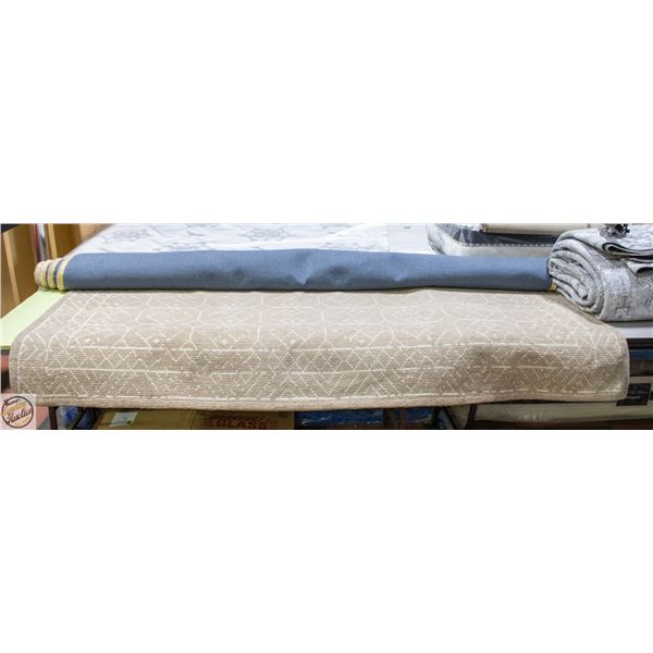 MINERAL SPRING TEXTURED WOVEN FLATWEAVE AREA RUG
