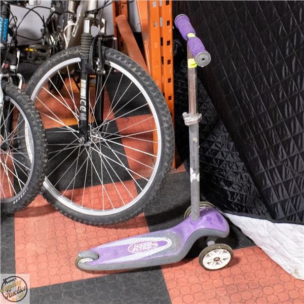 RADIO FLYER PURPLE KIDS SCOOTER