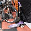 Image 1 : RADIO FLYER PURPLE KIDS SCOOTER