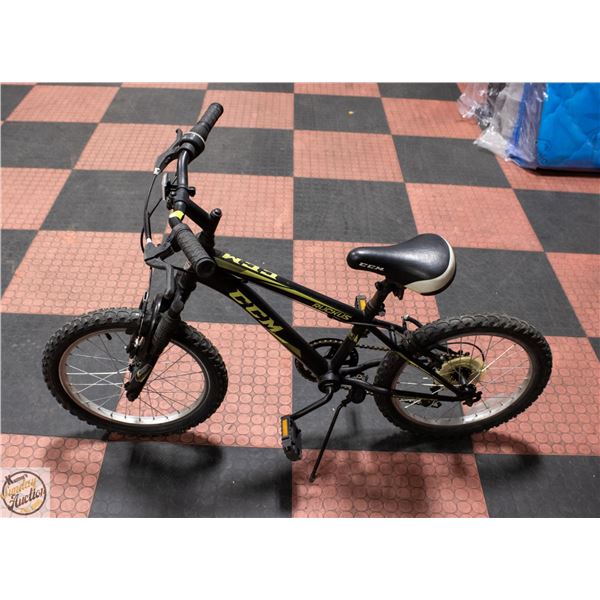 CCM 20" 6 SPEED FRONT SUSPENSION BIKE