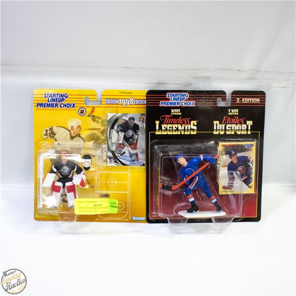 2 VINTAGE SPORTS FIGURES NEVER OPENED-ESTATE