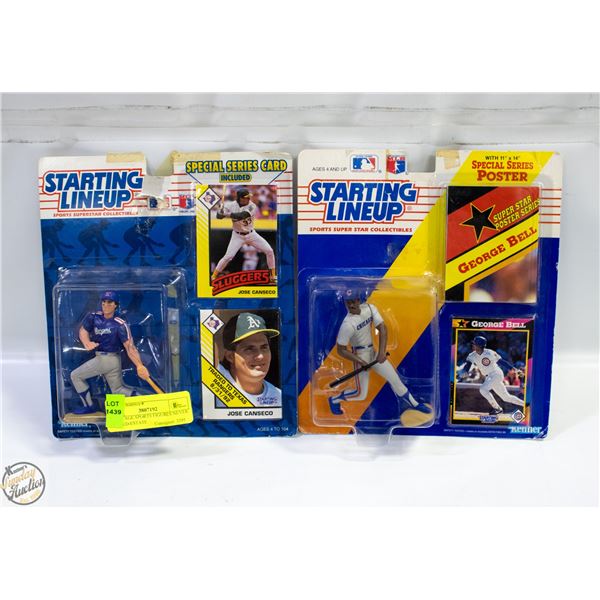 2 VINTAGE SPORTS FIGURES NEVER OPENED-ESTATE
