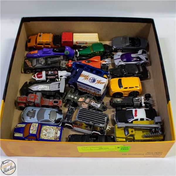 FLAT OF 23 DIECAST VEHICLES