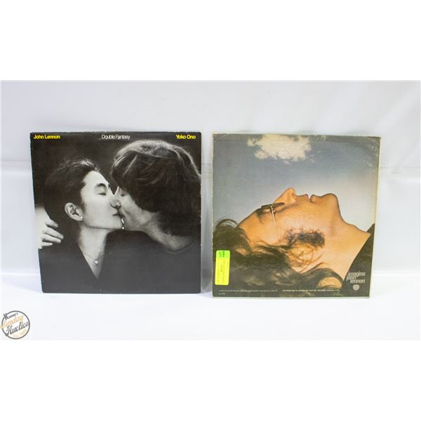 2 JOHN LENNON LP’S (“IMAGINE” &