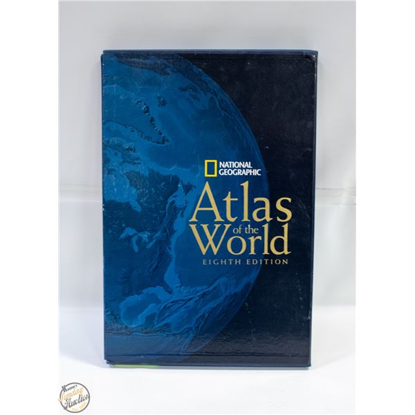8TH EDITION NATIONAL GEOGRAPHIC ATLAS OF THE