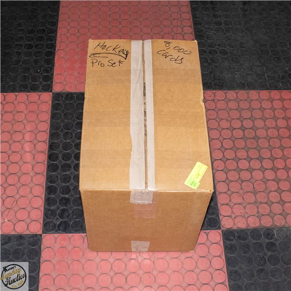 HUGE LOT 8,000 PRO SET HOCKEY CARDS