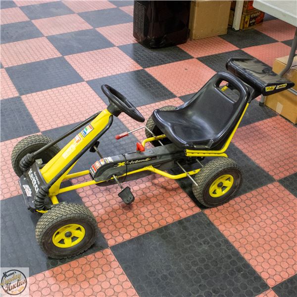 KETTLER EXTREME PEDAL KART (NEEDS CHAIN)
