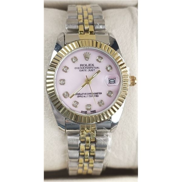 NEW ROLEX REPLICA WOMEN'S QUARTZ WATCH