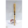 Image 1 : JASON BAY RAWLINGS SIGNED MINI BAT