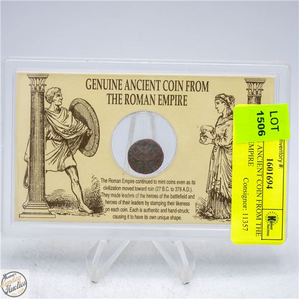 GENUINE ANCIENT COIN FROM THE ROMAN EMPIRE