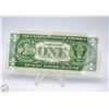 Image 2 : US 1957 B 1 DOLLAR BANKNOTE