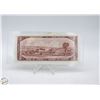 Image 2 : CANADA 1954 2 DOLLAR BANKNOTE