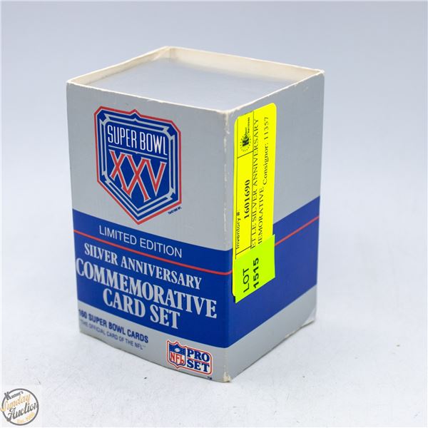 PRO SET LE SILVER ANNIVERSARY COMMEMORATIVE