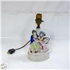 Image 1 : MADE IN OCCUPIED JAPAN 11" PORCELIN FIGURE LAMP