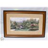 Image 1 : LAMPLIGHT VILLAGE THOMAS KINKADE  LITHOGRAPH
