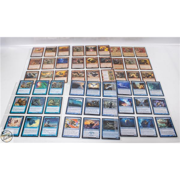6 SHEETS OF MAGIC CARDS