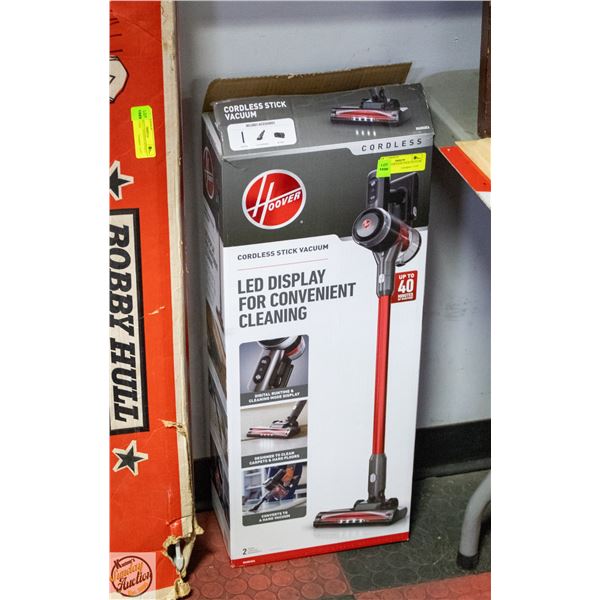 HOOVER CORDLESS STICK VACUUM WITH LED