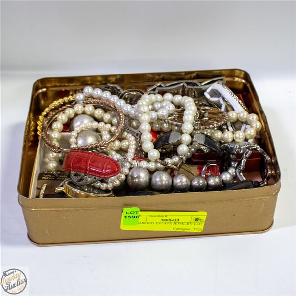 ASSORTED ESTATE JEWELRY LOT