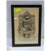 Image 1 : ANTIQUE 12.25" X 17.25" BAPTEME COMMUNION