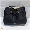 Image 1 : NANETTE LEPORE BLACK LEATHER HANDBAG