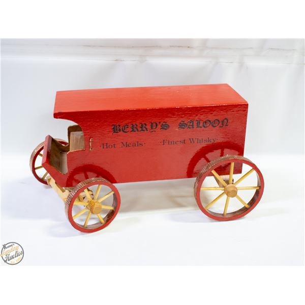 HANDMADE FINEST WHISKY WAGON BUGGY