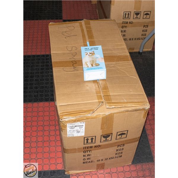 CASE WITH 20 X PET SPRAY MASSAGE CLEANING COMBS