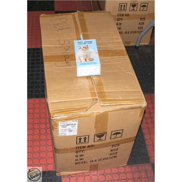CASE WITH 20 X PET SPRAY MASSAGE CLEANING COMBS