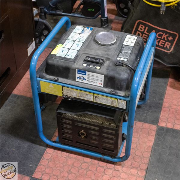 HYUNDAI GENERATOR 4,800W 233CC 110/220V 7HP