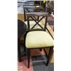 Image 1 : PAIR OF BAR HEIGHT DINING CHAIRS