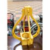 Image 1 : HANDCRAFTED WOOD PENDANT LIGHT FIXTURE- 25" X 18"